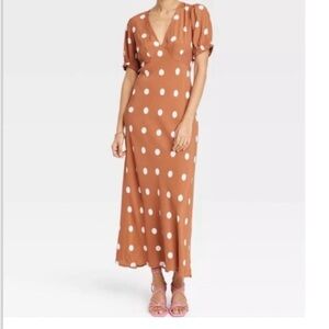 A New Day polka dot Maxi dress